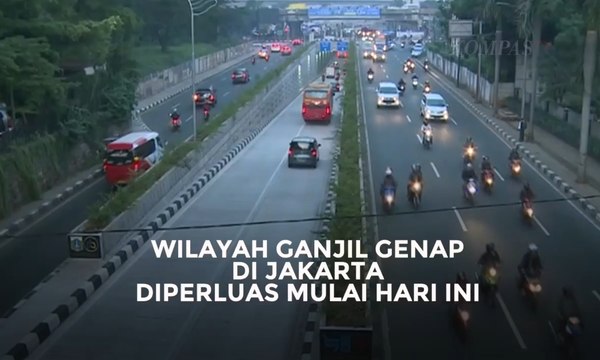 Wilayah Ganjil Genap di Jakarta Diperluas Mulai 2 Juli 2018