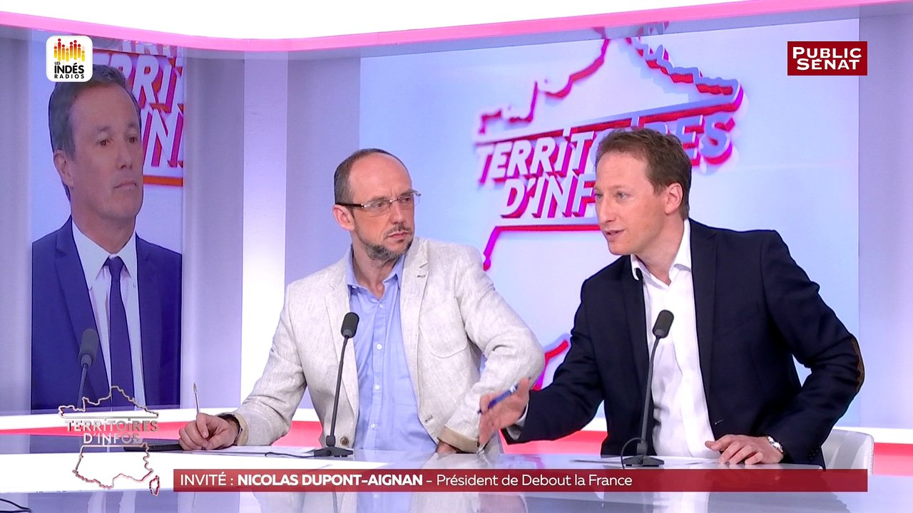 Best of Territoires d'Infos - Invité politique : Nicolas Dupont-Aigan (02/07/18)