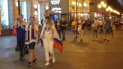 Spor Moskova Sokaklara Döküldü -Hd