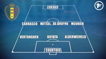 Belgique - Japon : les compos probables