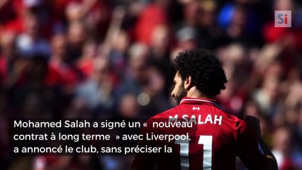 Mohamed Salah a signé un nouveau contrat longue durée avec Liverpool