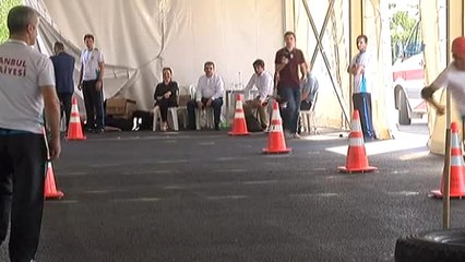 Yüzlerce Aday İtfaiye Eri Olabilmek İçin Ter Döktü