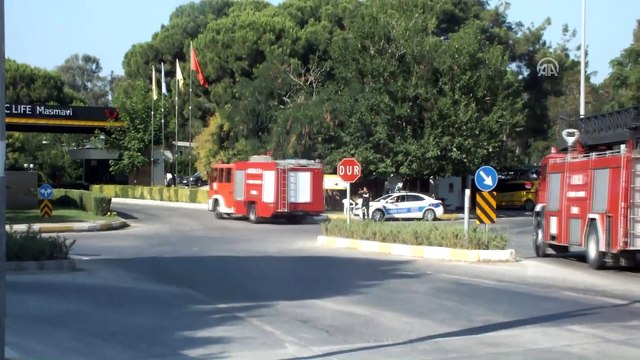 Beş yıldızlı otelde yangın çıktı - ANTALYA