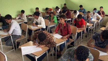 - Hudeydeli Öğrenciler Yıl Sonu Sınavlarına Sana’da Girdi