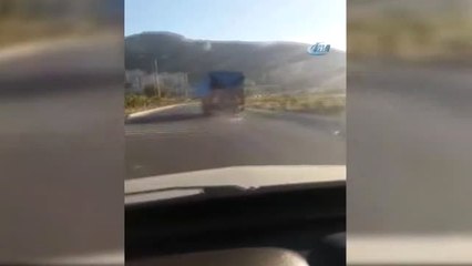 Köpeğin Cansız Bedeni Kilometrelerce Sürüklendi