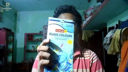 Glass colours unboxing _water based_camel in Hindi #28
