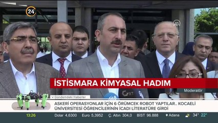 Bakan Gül: Meclis'in ilk gündemi olacak