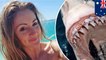 Shark pulls woman into crocodile-infested waters - TomoNews