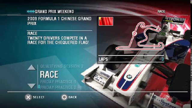 F1 2009 | Kariera | Sezon 1 #03 | Grand Prix Chin