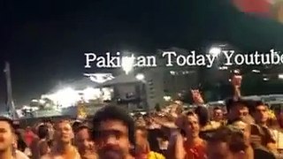 Australian Cricket Fan Celebration World Cup 2015 Victory -