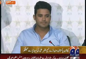 Pakistan ODI Captain Azhar Ali Press Conference 30 March 2015