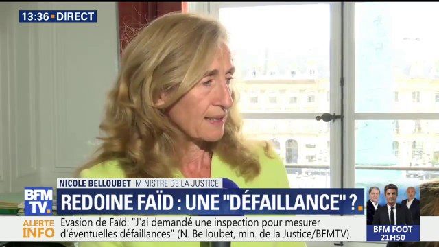 Redoine Faïd: On n'a retrouvé aucun téléphone ni aucun élément qu'il aurait introduit de l’extérieur dans sa cellule , affirme la ministre de la Justice