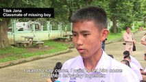 Classmates yearn for safe return of Thai boys trapped in cave