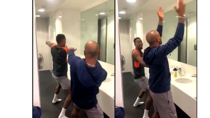 Hardik and Dhawan Slay their dancing Moves Viral Video