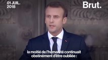 L'hommage d'Emmanuel Macron à Simone Veil