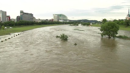 충남에 200mm 물폭탄...대전은 한때 홍수주의보 / YTN