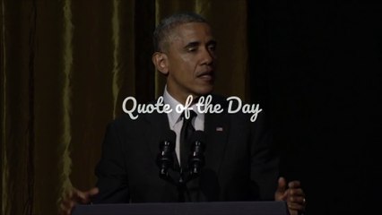 Quote of the Day – Barack Obama
