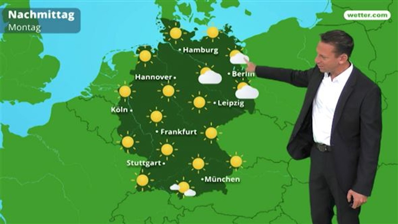 Das Wetter in Deutschland am 2. Juli 2018
