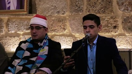 #قارئ_شاب يقلد الشيخ محمود الشحات في حضوره _ لبنان ٢٠١٨