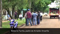 Yo solo espero que se haga justicia, dijo el padre del joven asesinado en el barrio A-3-2