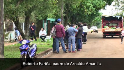 Yo solo espero que se haga justicia, dijo el padre del joven asesinado en el barrio A-3-2
