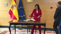 Margarita Robles realiza su primera visita oficial al CNI