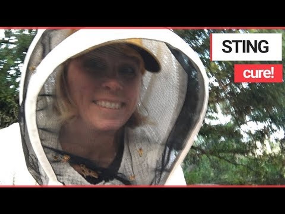 Landscape Designer Injected Herself with BEE VENOM to Keep Allergy at Bay | SWNS TV