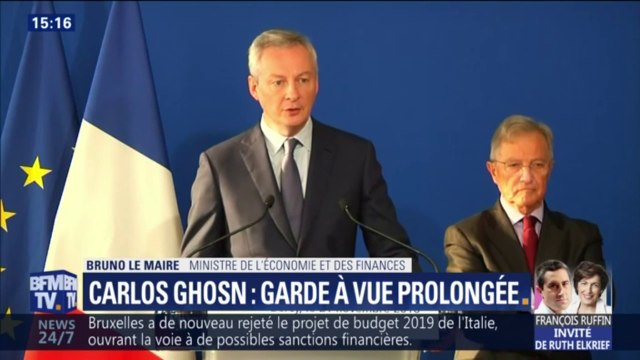Renault-Nissan: Bruno Le Maire recevra demain le ministre de l'économie japonais