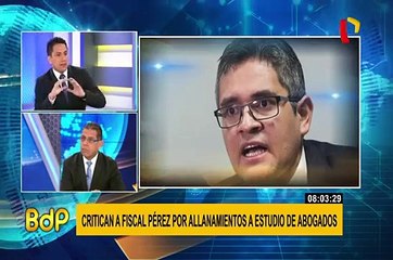 César Azabache: “Orden de allanamiento a estudio de abogados fue un error”