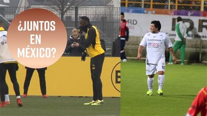 Maradona ficharía a Bolt para su club de fútbol en México