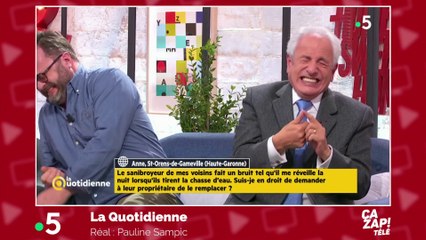 Enorme fou rire sur le plateau de La Quotidienne