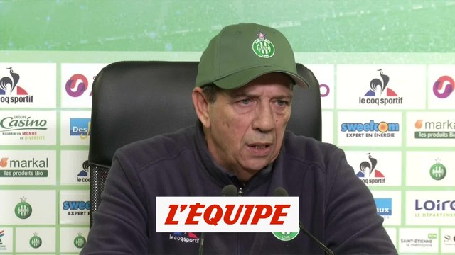 Gasset «J'aurais dit à Genesio d'arrêter» - Foot - L1 - ASSE