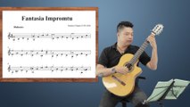 Bài 23: Bài luyện tập ngón cái và sức bền : Tiểu phẩm Fantasia Imoromptu - Chopin (Phần 1)