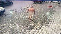 Sakarya'da bir kişi çırılçıplak sokağa çıktı