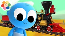 Learn Color vehicles for Kids with Trains | Goo Goo Baby Cartoon Train Toy | Educational | BabyFirst
