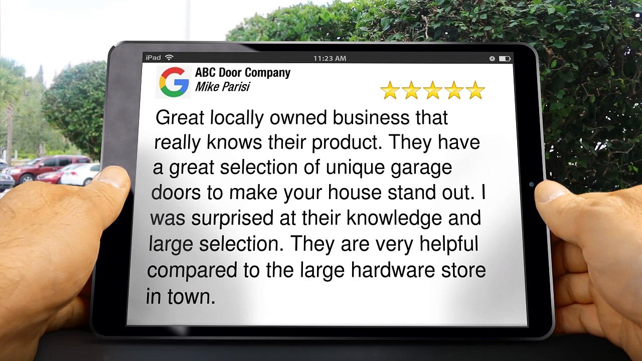 ABC Door Company Albuquerque Great 5 Star Review by Mike Parisi