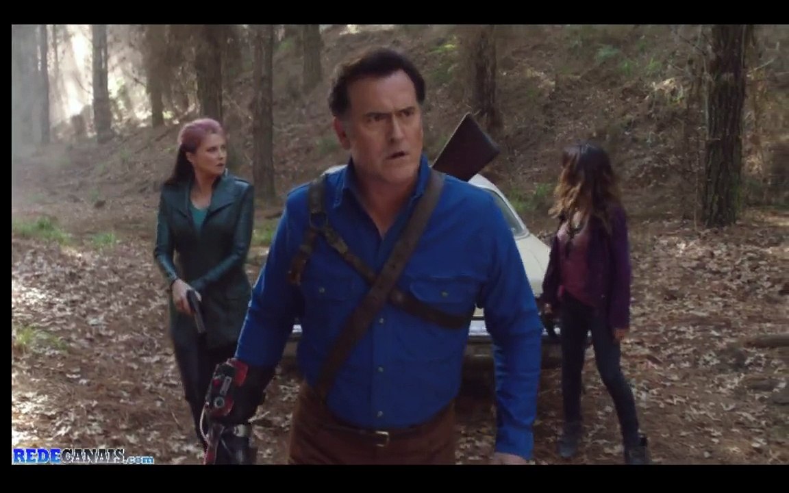 ash vs evil dead voltando para o passado
