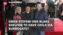 Will Gwen Stefani And Blake Shelton Have A Surrogate Baby