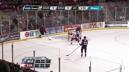 OHL Morgan Frost OT Winner vs WSR