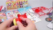 Yo-Kai Watch Jibanyan Toys Ice Cream Cone Play Doh Toy Surprise Eggs