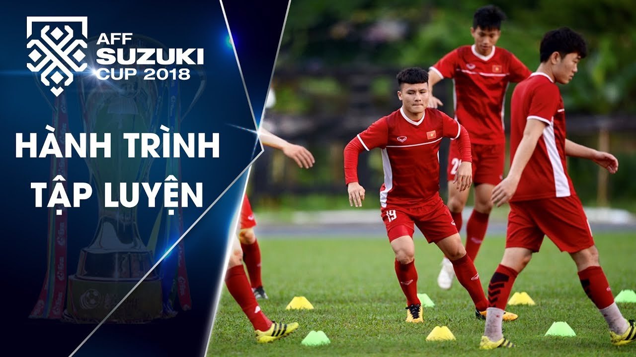 ĐTVN gặp mưa lớn trong buổi tập đầu tiên tại Myanmar | VFF Channel
