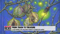 Local artists take eco-friendly approach, upcycle waste into art