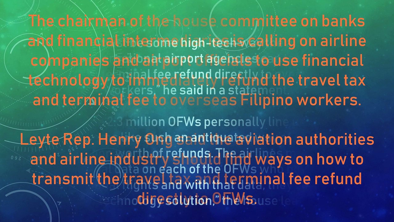 If You Travelled From 2016 or 2017 You Might Have A Refundable Terminal Fee