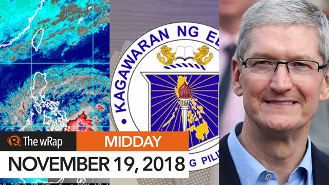 12 areas under Signal No. 1 due to Tropical Depression Samuel | Midday wRap