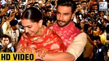 Ranveer And Deepika Mumbai Arrival: Media Photographers Madness At The Airport