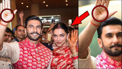 Deepika- Ranveer Marriage : Ranveer's Mehandi Design Goes Viral