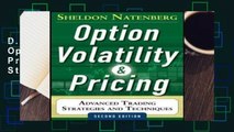 D.O.W.N.L.O.A.D [P.D.F] Option Volatility and Pricing: Advanced Trading Strategies and Techniques,