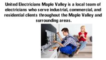 Electrician Maple Valley WA - Quality service and free estimate