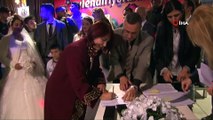 Avcılar’da resmi nikahı olmayan Romanlar’a nikah kıyıldı