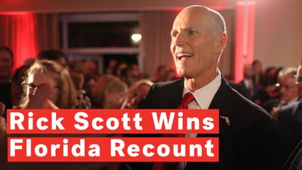 下载视频: Rick Scott Wins Florida Senate Seat In Bitter Contest